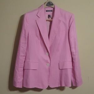 Ralph Lauren  - Pink Single Breast Blazer- 10